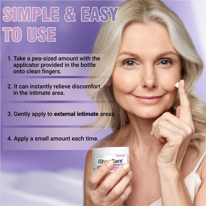 Estriol Cream for Women, Organic Balancing Cream for Women Natural Moisturizing Protection, Fast Relief from Itchy, Burning & Sensitive Skin Discomfort - 3.53oz