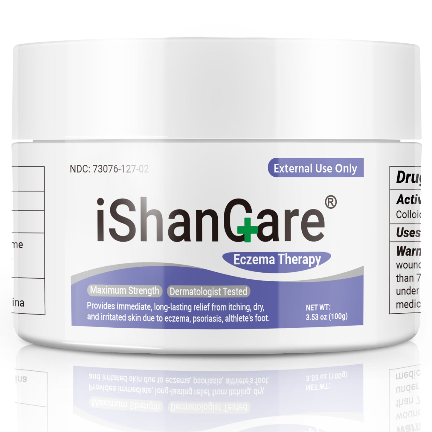 Eczema Cream, Eczema-Prone Skin Soothing & Moisturizing Treatment Ointment for Full Body Rash, Psoriasis, Dermatitis, Urticaria, Redness, Itching, Dryness, Crusting, Peeling, Acne, Pimples, Blisters