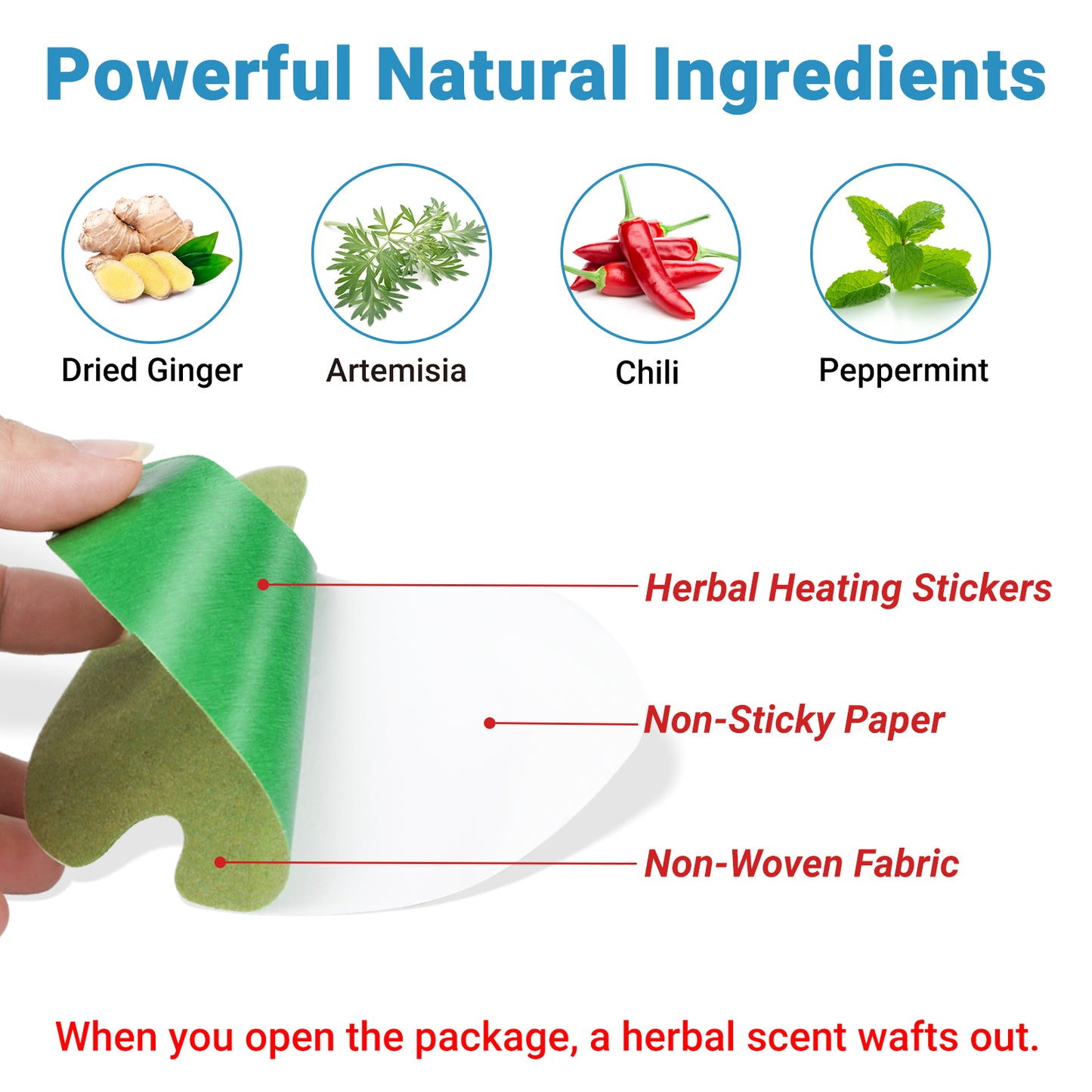 iShanCare Kniepflaster, 16 Stück einzeln verpackte, hochwirksame Wärmepflaster, 8 Stunden Tiefenwärme, extra starkes, beruhigendes Pflaster für Knie, Rücken, Nacken und Schultern