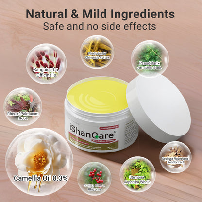 First Aid Burn Ointment with Camellia Oil, Fast-Acting Natural Relief for Burns, Sunburns, Cuts & Scrapes, Ensitive Skin Safe