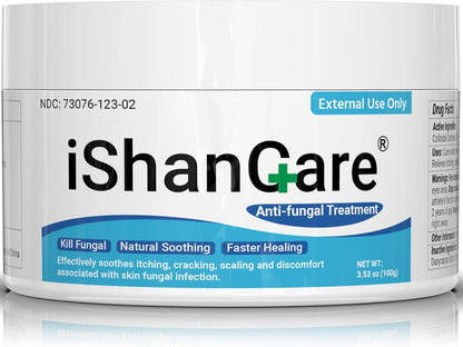 Anti-Pilz-Creme, alle natürlichen pflanzlichen Anti-Pilz-Hautcreme für Fuß des Athleten, Jock Itch, Ringworm, Tinea Versicolor, Hefe-Infektion, 3.53 OZ