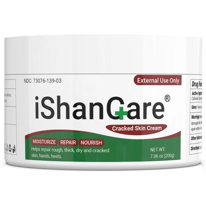 ishancare Moisturizing & Repair Cream with Urea – Intensive Treatment for Extremely Dry, Cracked Skin – Soothes Rough Hands & Heels – 200g Jar