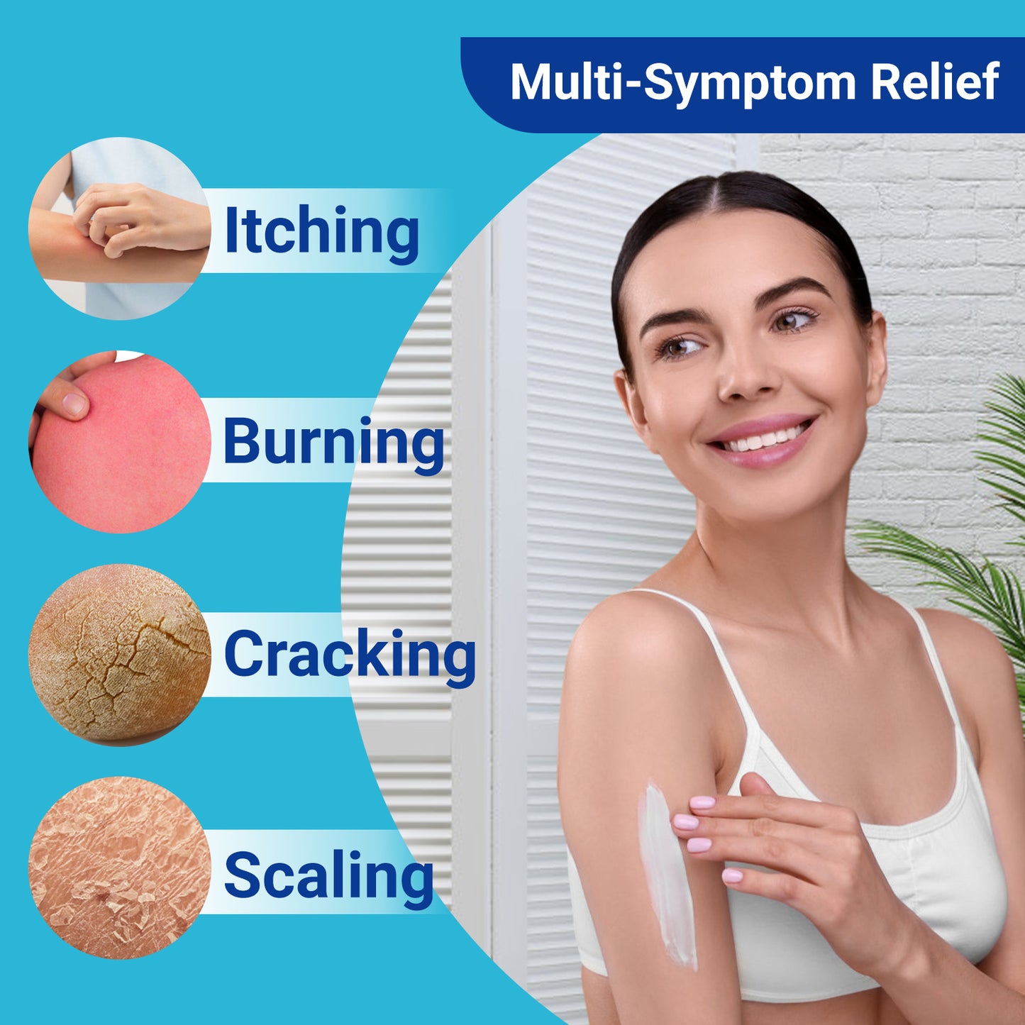 ishancare Antifungal Cream, All Natural Herbal Anti Fungal Skin Cream for Athlete's Foot, Jock Itch, Ringworm, Tinea Versicolor, Fungal Infection, 3.53 OZ