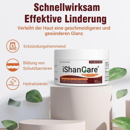 Intimpflege Creme für Männer: Schnelle Wirkung, nicht fettend, mit natürlichen Inhaltsstoffen für beruhigende und feuchtigkeitsspendende Pflege