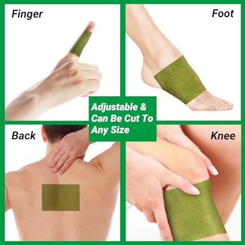 ishancare Pain Relief Patches, 24Pcs Natural Warming Herbal Plaster Heat Patches, 8 Hours Deep Heating Extra Strength Joint Pain Relieving Patch for Joint, Knee, Back, Neck, Shoulder