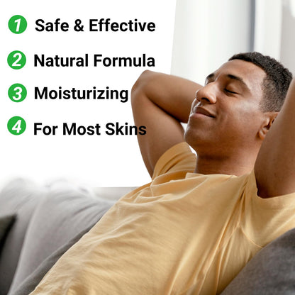 Jock Itch Care Antifungal Cream, Professional Treatment for Tinea Cruris & Tinea Corporis, Naturally Soothes Multiple Symptoms, 3.53 Ounce