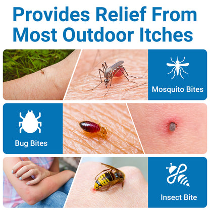 ishancare Anti Itch Cream Extra Strength, Outdoor Portable Itchy Skin Relief Cream for Bug & Mosquito Bites, Insect Bites, Poison Ivy and More Itches, Contains Skin Protecting Oatmeal 0.7oz