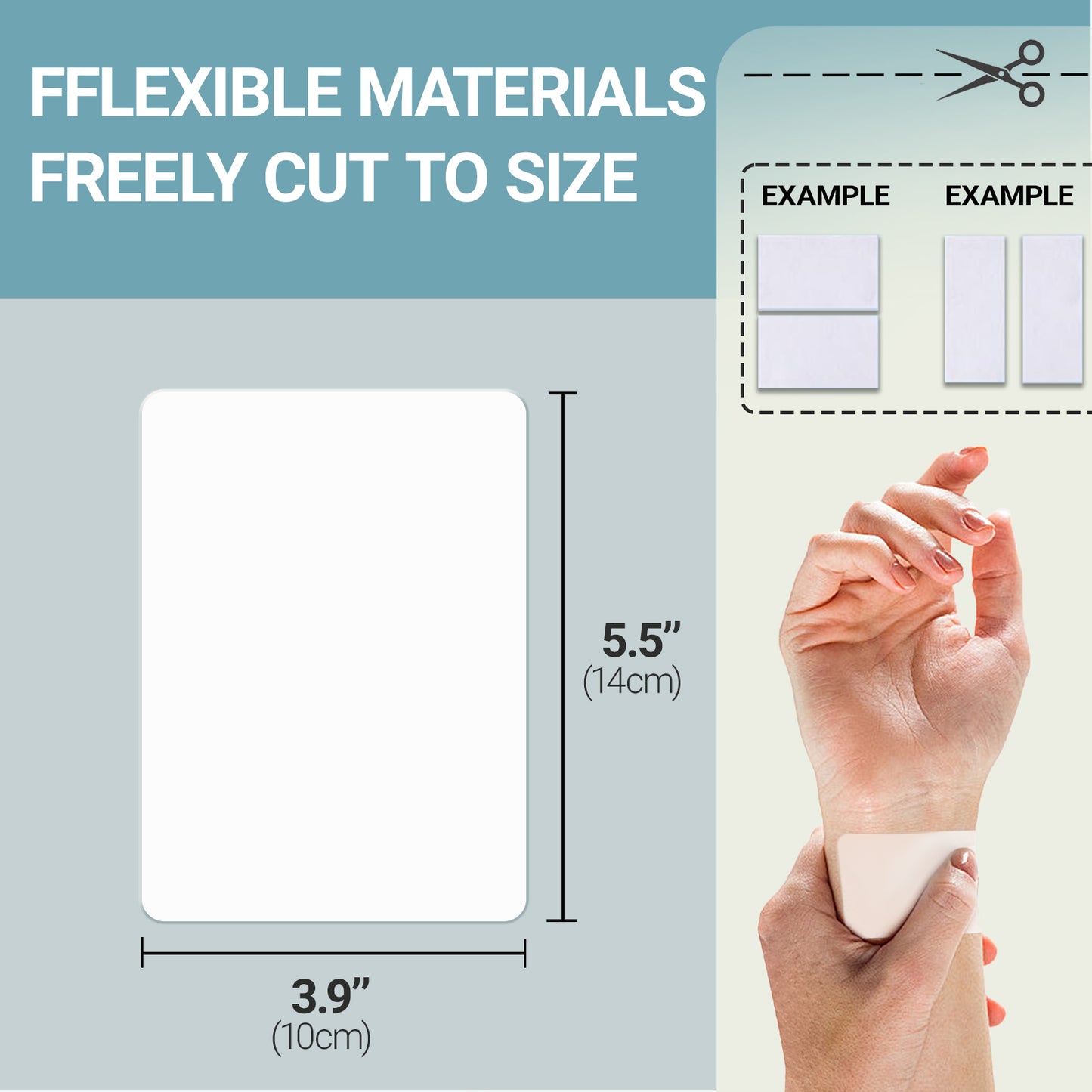 ishancare Lidocaine 4% + Menthol 1% Patches 14Count Fast Acting Maximum Strength Back Neck, Shoulders, Knees, Elbows Pain Relief - Temporary Nerve & Joint Pain Solution