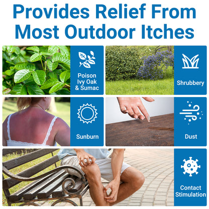 ishancare Anti Itch Cream Extra Strength, Outdoor Portable Itchy Skin Relief Cream for Bug & Mosquito Bites, Insect Bites, Poison Ivy and More Itches, Contains Skin Protecting Oatmeal 0.7oz