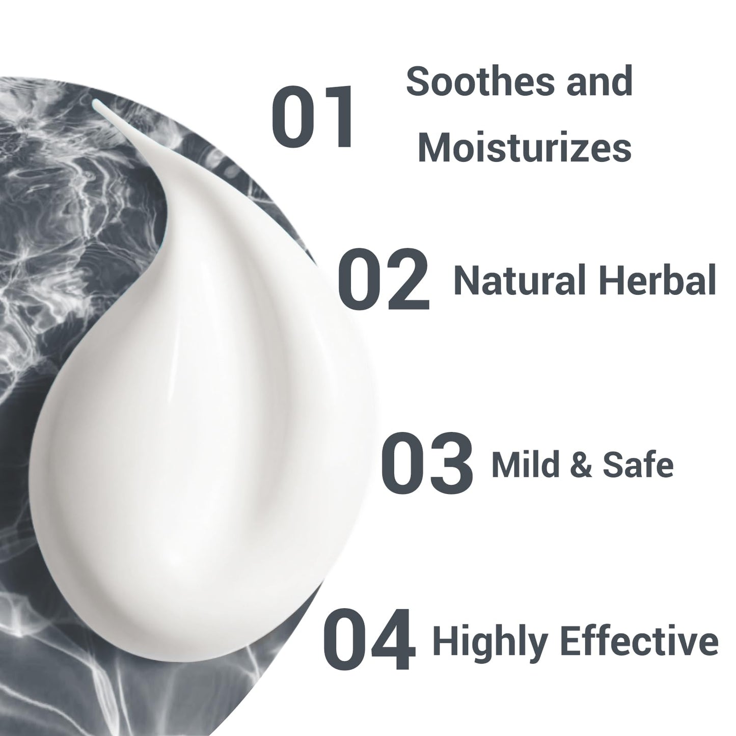 Balanitis Treatment Cream, Balanitis Relief, Organic Natural Ingredients, Soothing Skin, Itch Relief, Dryness, Redness, Irritation and Chafing - 3.53oz