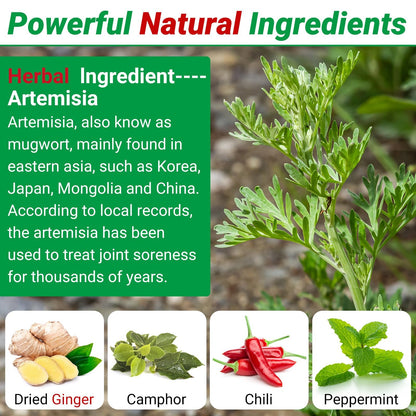 ishancare Neck Pain Relief Patches, 24Pcs Natural Warming Herbal Plaster Heat Patches, 8 Hours Deep Heating Extra Strength Joint Pain Relieving Patch for Neck, Knee, Back, Shoulder