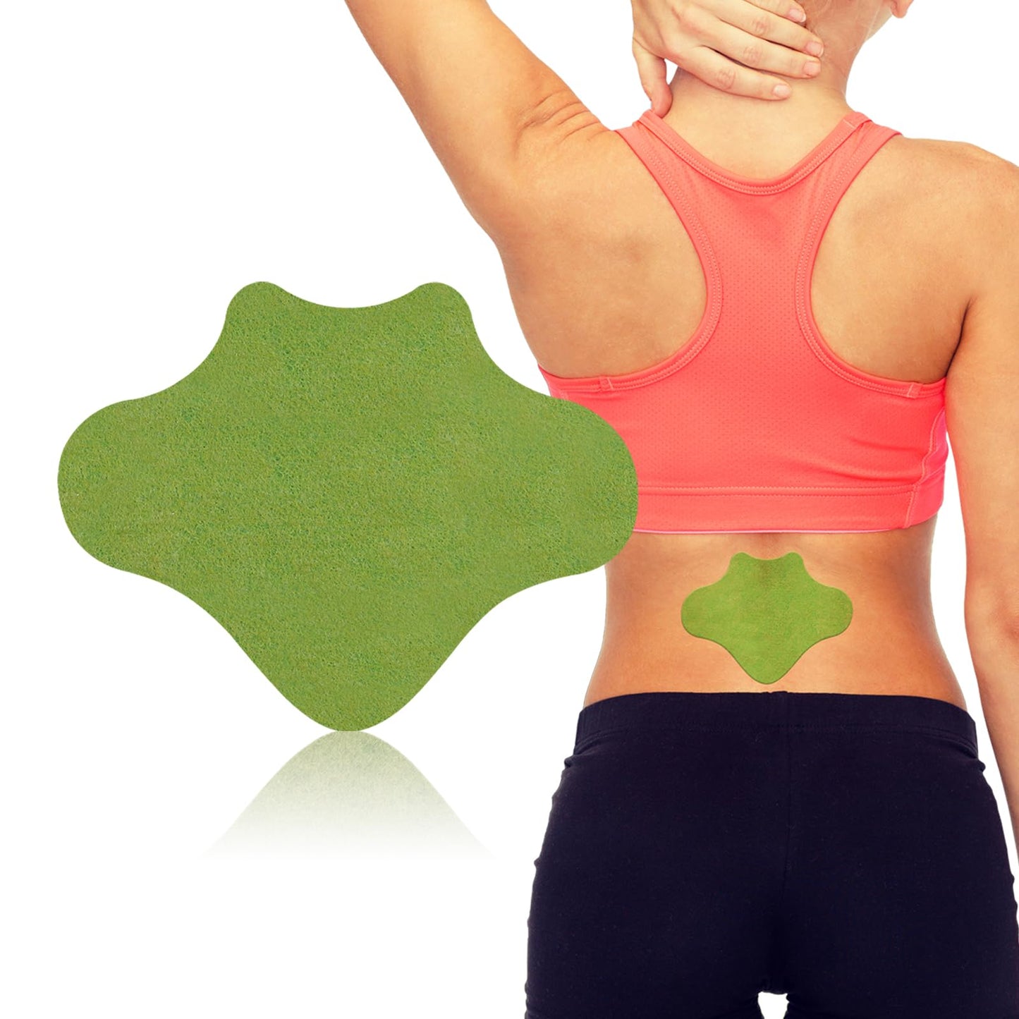 ishancare Back Patches, 24 Count Long Lasting Heat Patches, 8 Hour Deep Hot Soothing for Knee, Back, Neck, Shoulder, Muscle Soreness with Natural Warming Herbal Plaster