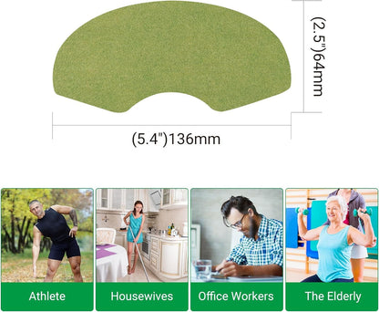 ishancare Elbow Pain Patches, 24 Count Extra Strength Heat Patches, 8 Hour Long Lasting Deep Hot Soothing of Joint Soreness for Knee, Elbow, Back, Neck, Shoulder with Natural Warming Herbal Plaster